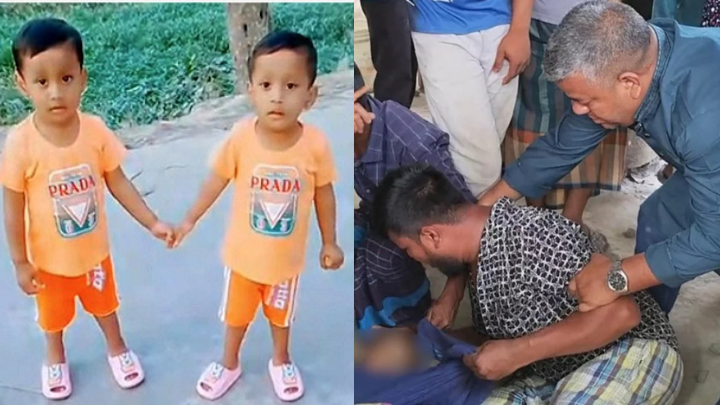 ট্রেনে কাটা পড়ে প্রাণ গেল যমজ দুই সন্তানের,  থামছে না বাবার আহাজারি